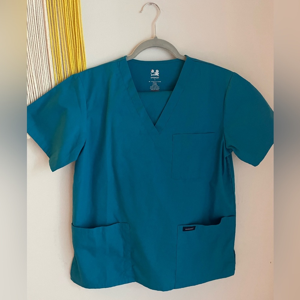 Teal Women's Scrub Set
